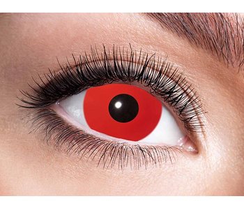 Lentilles de contact rouge