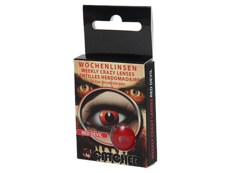 Lentilles de contact rouges | Lentilles de couleur sûres pour Halloween et autres événements