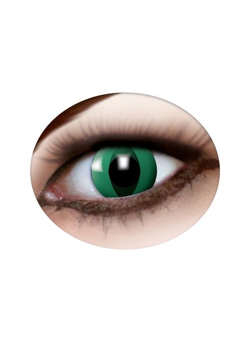Lentille de contact yeux de chat (vert)