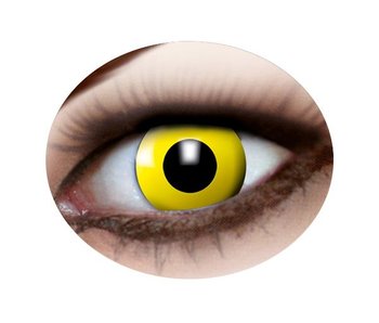 Lentilles de contact Jaune