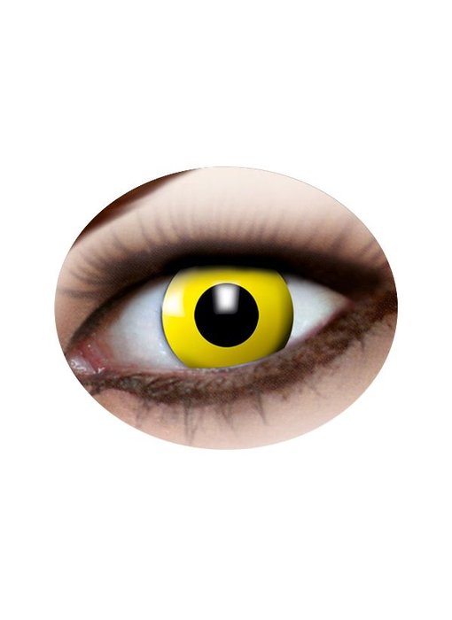 Yellow eye lenses