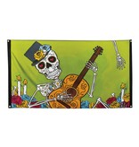 Drapeau Jour des morts (90x150cm) – Décoration Dia de los Muertos