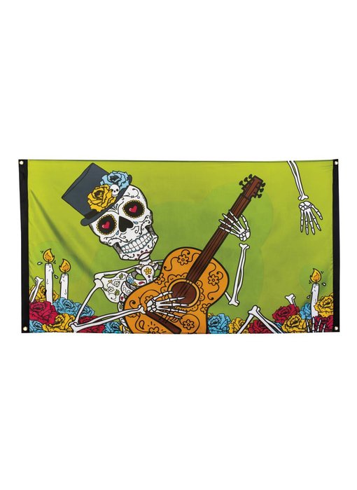 Vlag Day of the dead (90 x 150 cm)