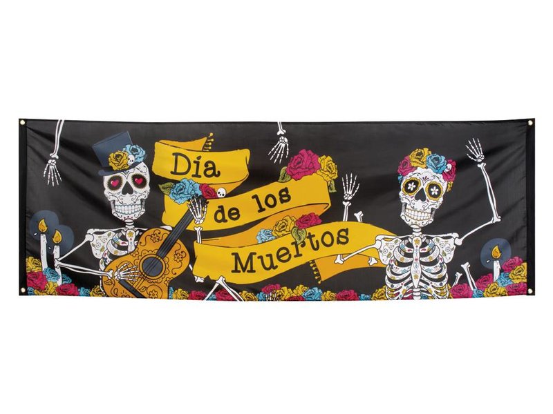 Banner Dia de los Muertos (74 x 220 cm)