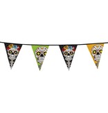 Day of the dead Garland/banner (10m, 20 flags) Dia de los Muertos decoration