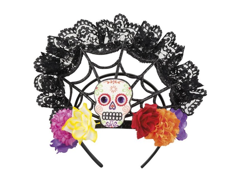 Tiara crown 'Calavera' (Dia de los Muertos / Day of the dead)