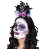 Tiara crown 'Calavera Deluxe' (Dia de los Muertos / Day of the Dead)