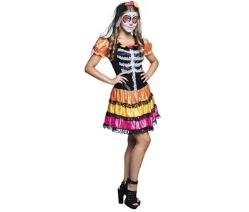 Costume per ragazzi Niña Pelona (14-16 anni)