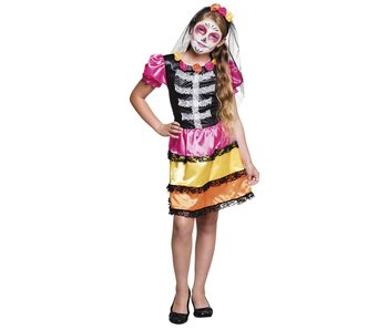 Costume per bambini Niña Calavera