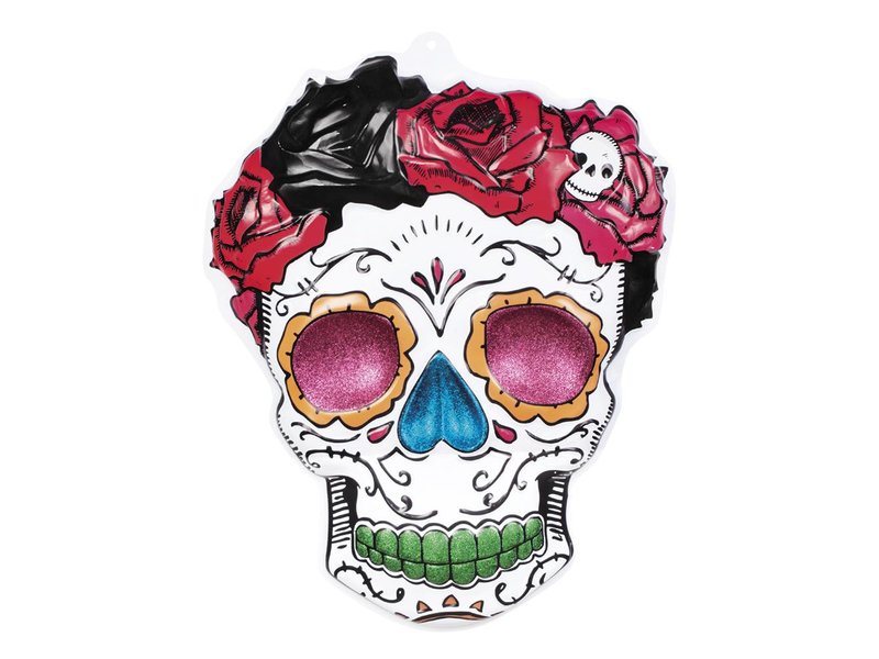 Wall decoration ‘Ms Day of the dead’ (59x48 cm) Dia de los Muertos decoration