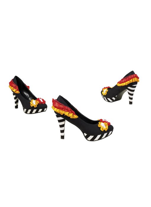 High heels for the day of the dead