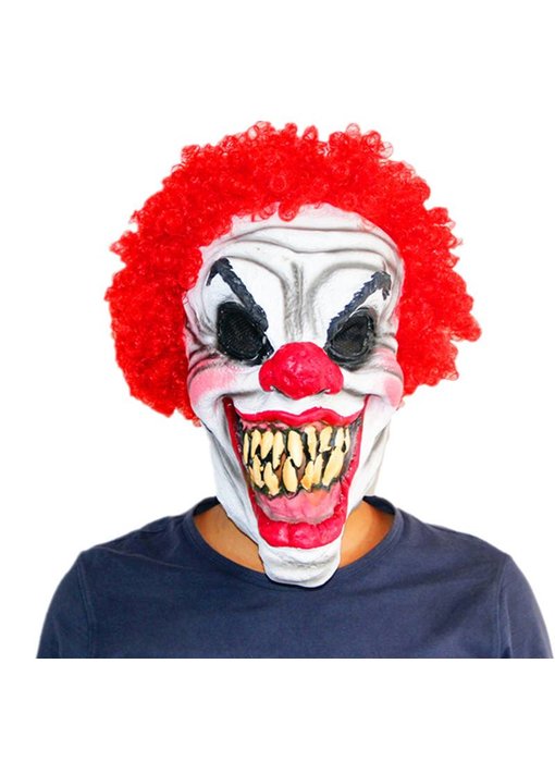 Masque de clown tueur "Smiley"