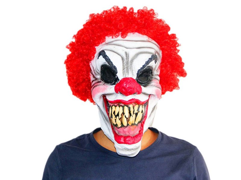 Maschera da Clown Killer 'Smiley'