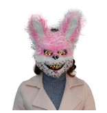 Maschera di Halloween  'Pink horror rabbit'