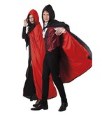 Cape Twilight zwart/rood omkeerbaar (170 cm)