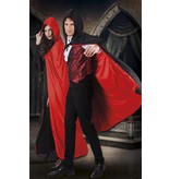 Cape Twilight zwart/rood omkeerbaar (170 cm)