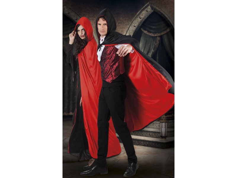 Cape Twilight black/red reversible (170 cm / 66,3 inches)