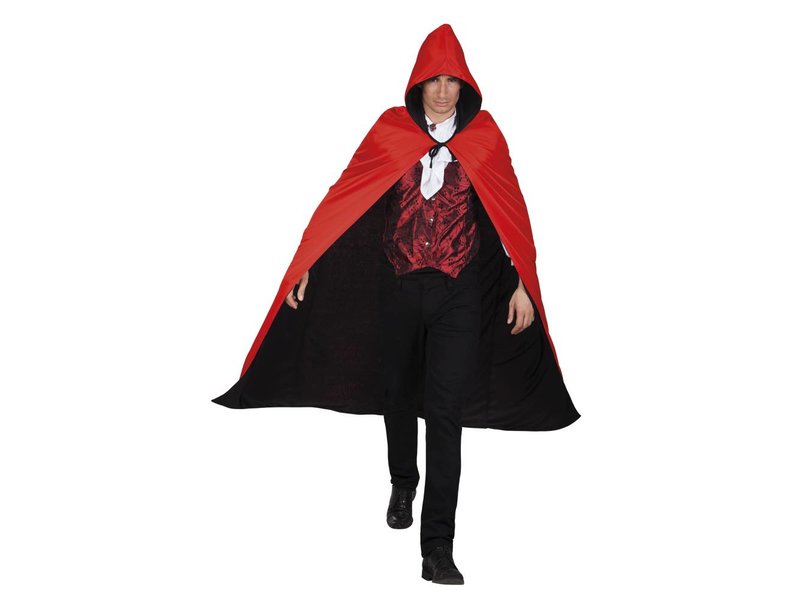 Cape Twilight zwart/rood omkeerbaar (170 cm)