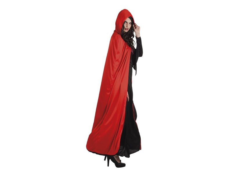 Cape Twilight zwart/rood omkeerbaar (170 cm)