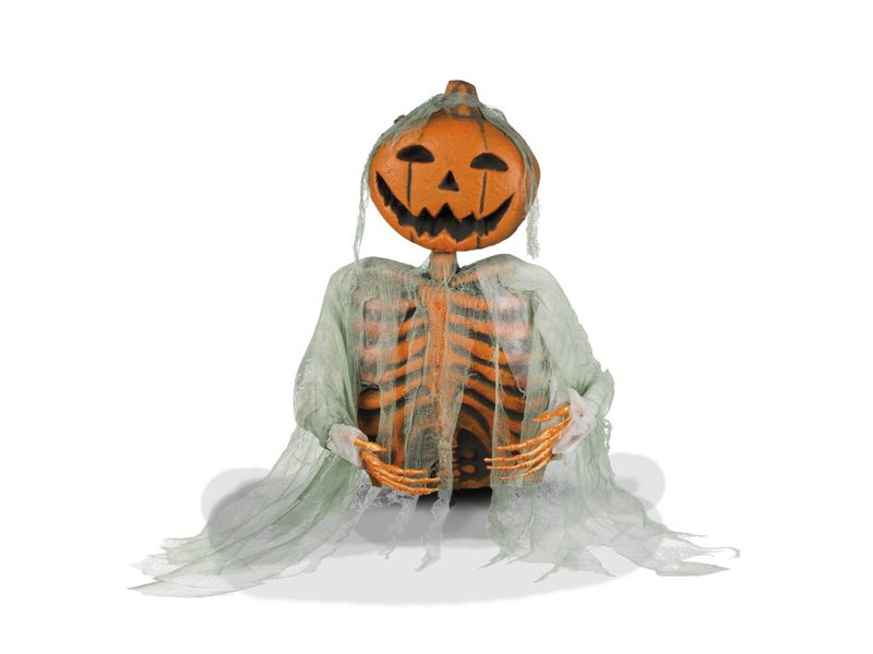 Mr Pumpkin op stok (52cm) Halloween decoratie