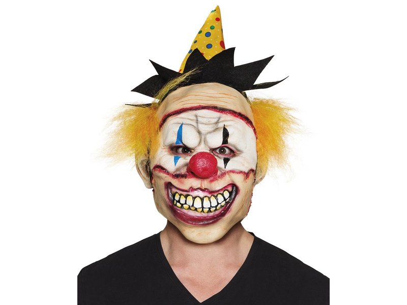 Maschera da Clown Horror 'Freaky' con cappello