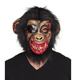 Masque de singe sanglant avec des cheveux