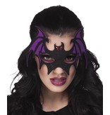 Masque pour les yeux en feutre chauve souris 4 coloris.