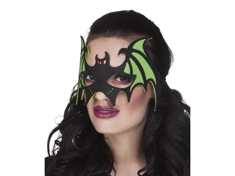 Masque pour les yeux en feutre chauve souris 4 coloris.