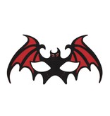 Masque pour les yeux en feutre chauve souris 4 coloris.