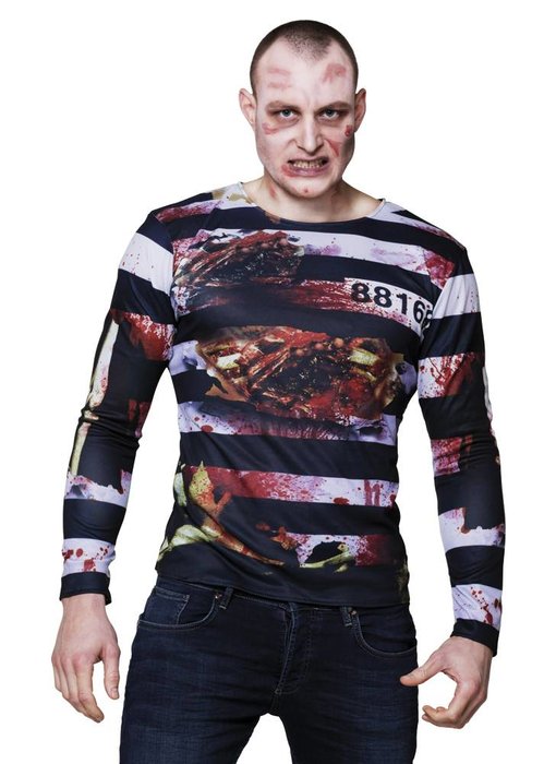 Photorealistic shirt ‘Zombie prisoner’