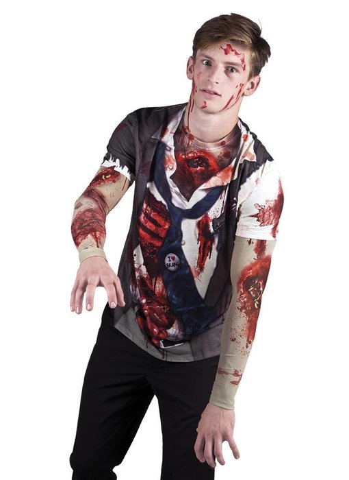 Maglietta fotorealistica 'Zombie'
