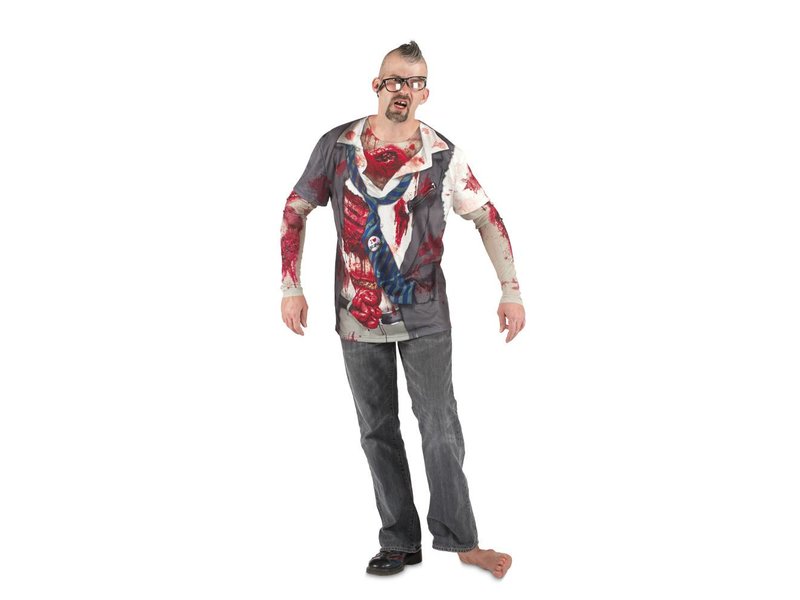 Fotorealistisch shirt 'Zombie'