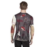 Fotorealistisch shirt 'Zombie'