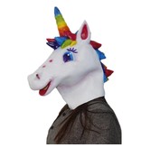 Rainbow unicorn mask