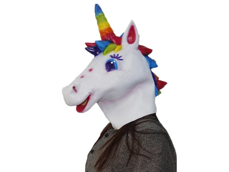 Maschera da Unicorno Colorato