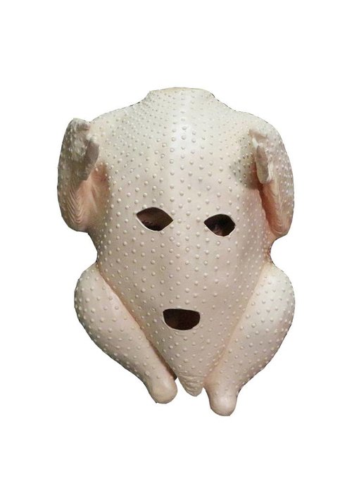Masque de tête de poulet