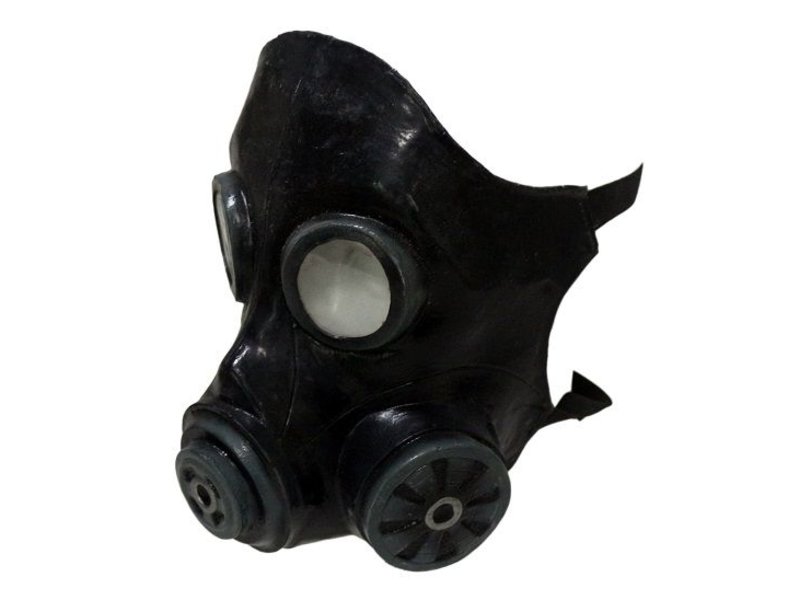 Gas mask black