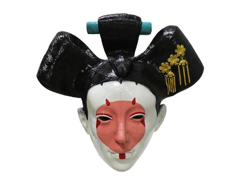 Geisha masker (Ghost in the shell)