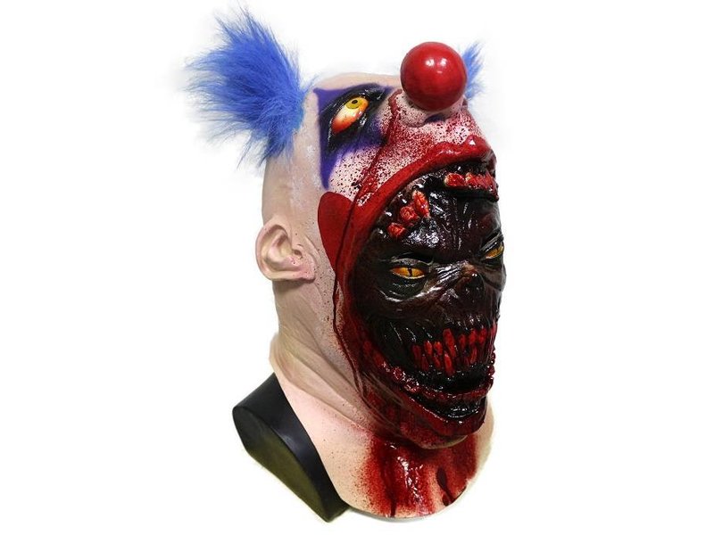 Masque de Clown d'horreur latex 'Gory'