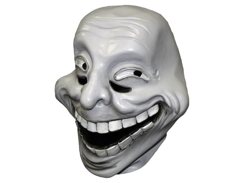 Masque Trollface latex (meme)