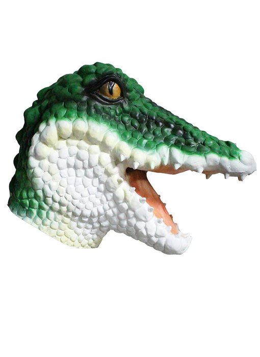 Crocodile mask (green)