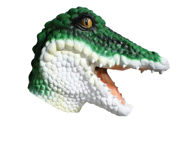 Crocodile mask (green)