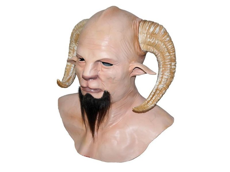 Krampus mask latex