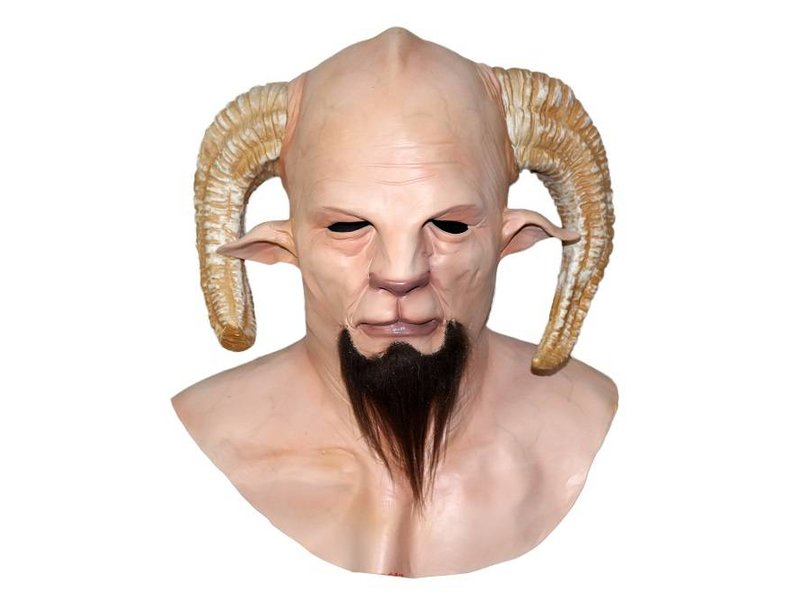 Masque Krampus en latex