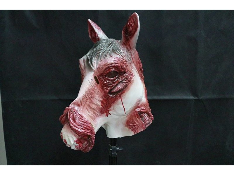 Bloody horror horse mask
