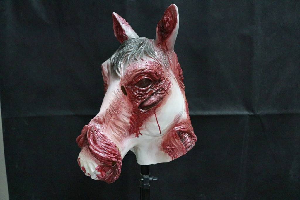 bewondering Wijden Korea Horror paardenmasker - MisterMask.nl