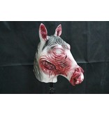 Bloederig horror paardenmasker