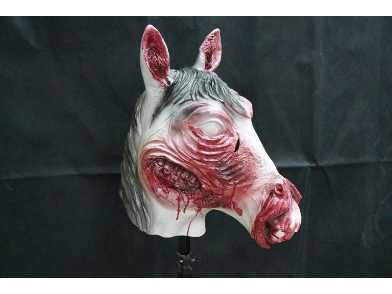 Bloody horror horse mask