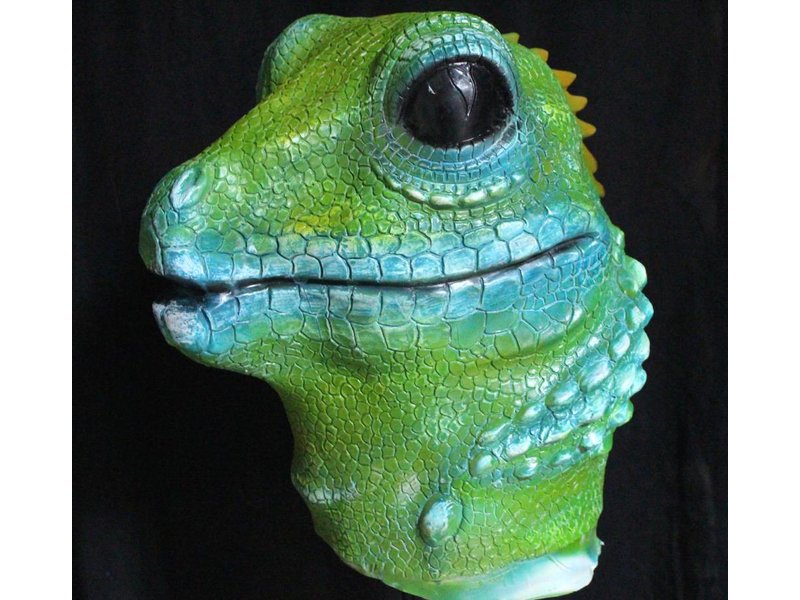 Maschera da Iguana (Verde)