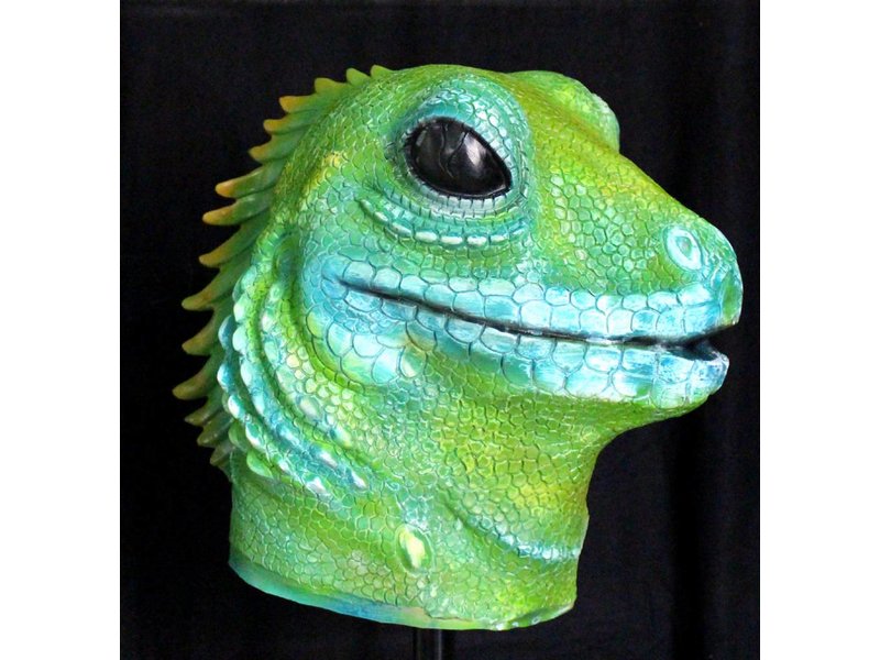 Salamander mask (green)